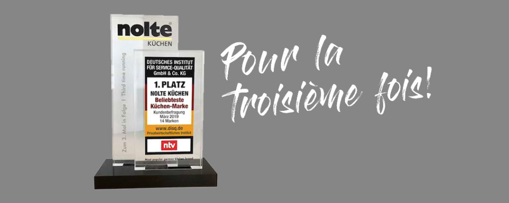 PRIX Nolte Marque populaire 3e fois